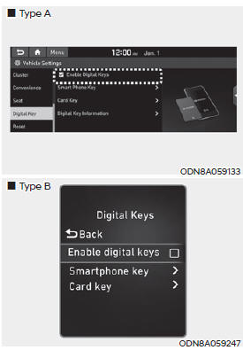 If you do not want to use the digital key
