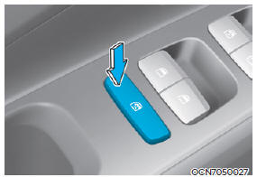 The driver can disable the power window