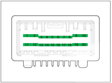 4WD ECU Connector