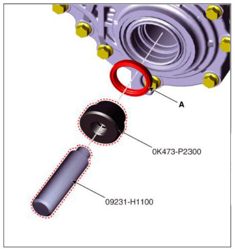 Driveshaft side oil seal #3 [B Typel]